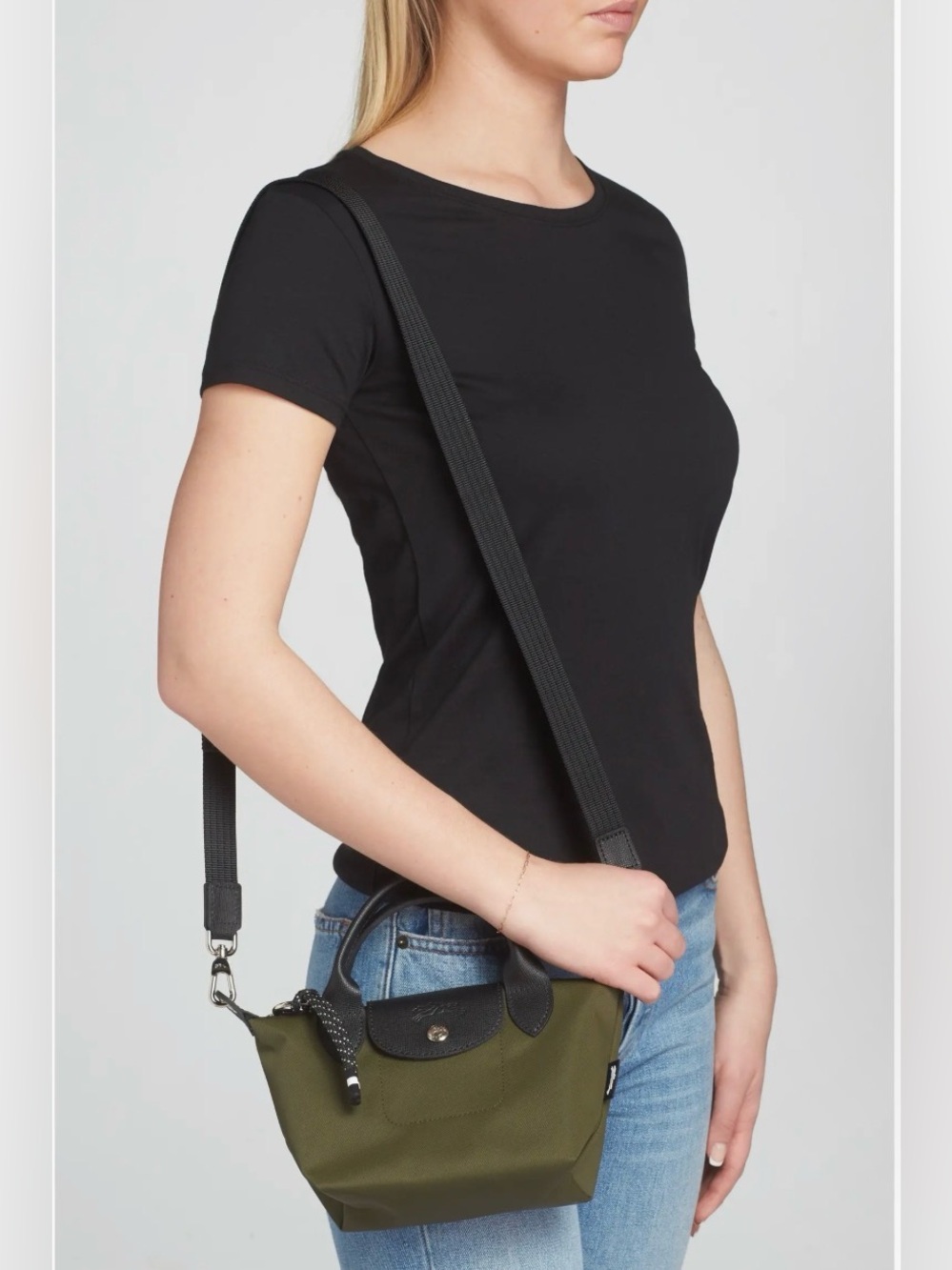 Longchamp Le Pliage Energy Xs Handbag. Green. - Picture 9 of 16